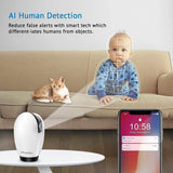 1080P Home Camera with Motion Detection - 2 Pack