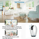 1080P Home Camera with Motion Detection - 2 Pack