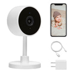 1080P Smart Home Camera - White