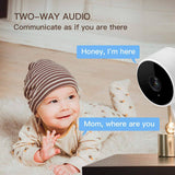 1080P Smart Home Camera - White