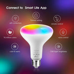 13W Smart Light Bulb - 4 Pack