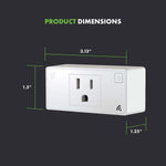 Mini Smart Plugs - 4 Pack