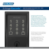 Smart Deadbolt - Matte Black