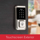 Smart Lock/Deadbolt with Touchscreen - Satin Nickel