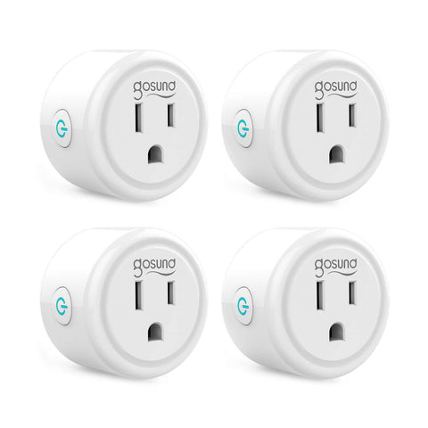 Smart Plug with Alexa/Google Compatibility - 4 Pack