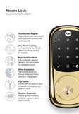 Smart Touchscreen Deadbolt - Polished Brass